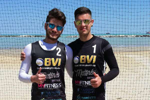Giocatori della Beach Volley Institute